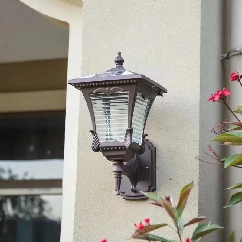 

Solar Wall Lamp Outdoor Courtyard Lamp Household Waterproof Balcony Wall Lamp Ultra-bright LED Solar Lamp