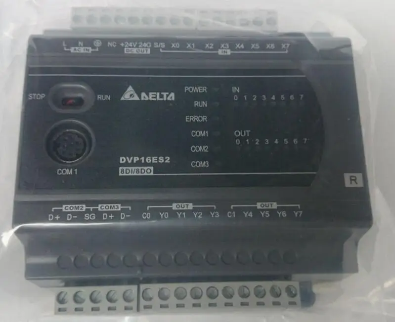 Стандартный PLC DI 8 DO реле DVP16ES2 серии ES2 100-240VAC | Строительство и ремонт