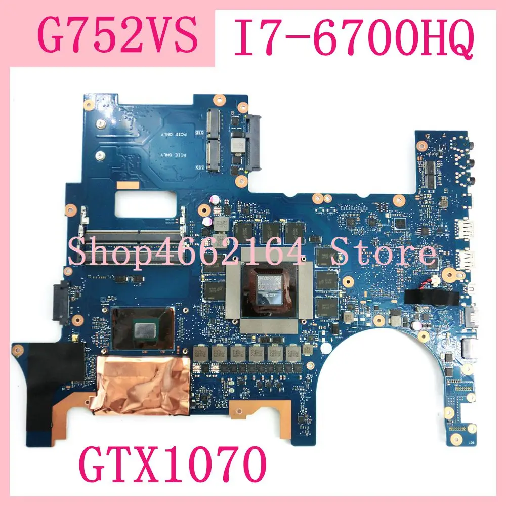 G752VS GTX1070 I7 6700HQ материнская плата для ноутбука ASUS G752 G752V G752VM Материнская 100% тесты