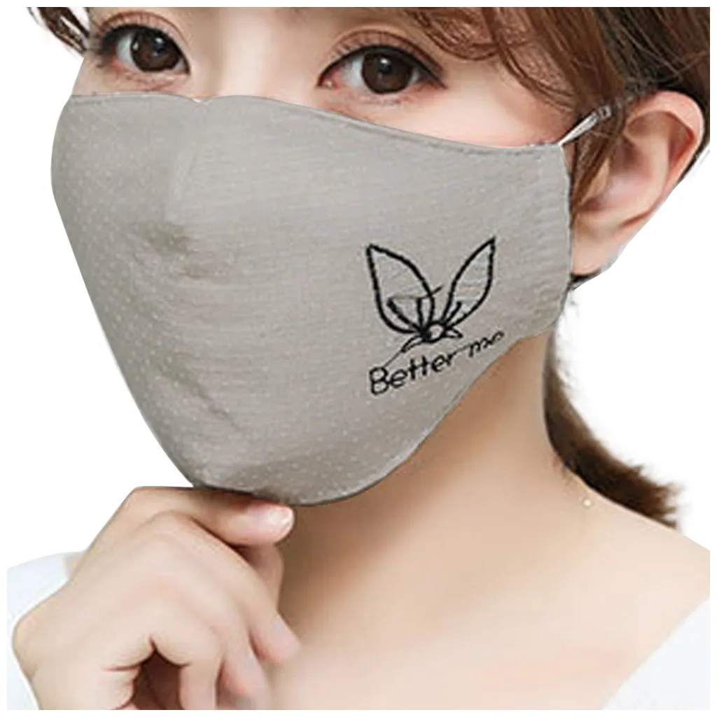 Маска хлопковая быстросохнущая для защиты лица модная бесшовная дышащая