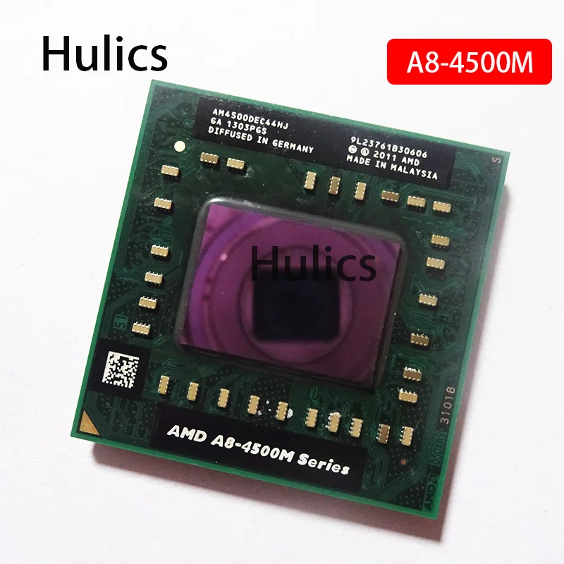 Процессор Hulics для ноутбука AMD A8-Series A8 4500M AM4500DEC44HJ 1 9 ГГц разъем FS1 четырехъядерный