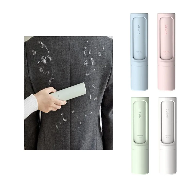

Portable Lint Remover Pet Hair Remover Brush Manual Lint Roller Sofa Clothes Cleaning Lint Brush Fuzz Fabric Shaver Brush Tool