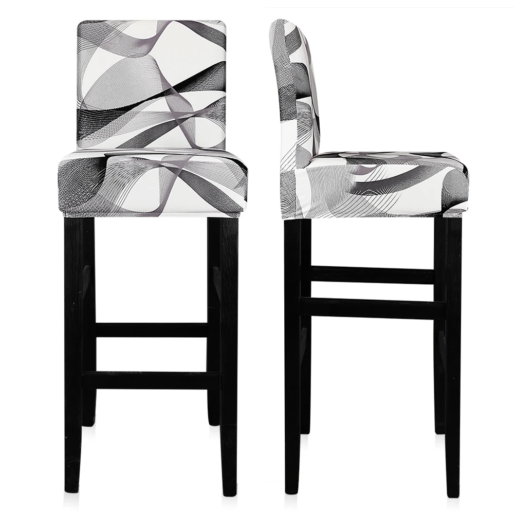 Чехол для барного стула 24 цвета с принтом | Дом и сад