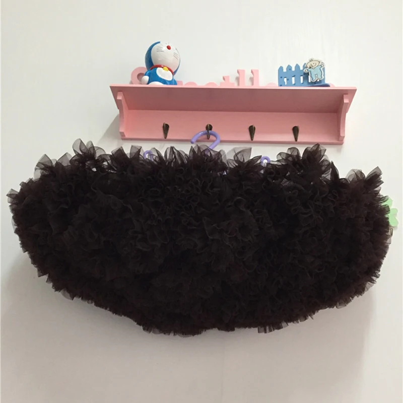 Brown New girls ballet pettiskirt dancers pengpeng skirts mattresses dances dance parties princess and gauze | Женская одежда