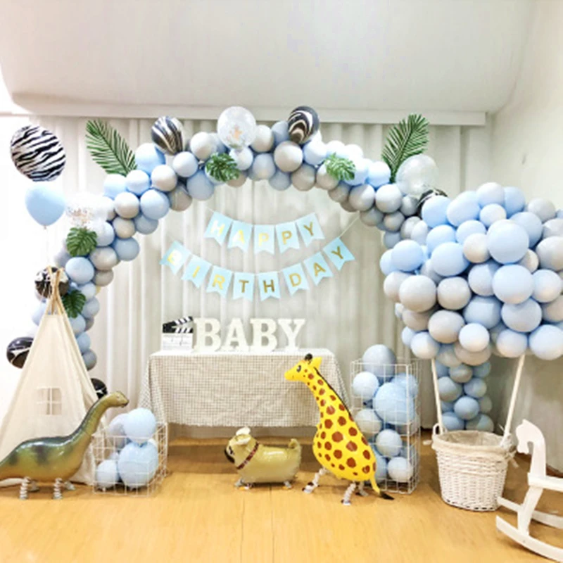 5M/lot Convenient Accessories Balloon Chain 160Holes Wedding Birthday Balloons Backdrop Decor Seal | Дом и сад