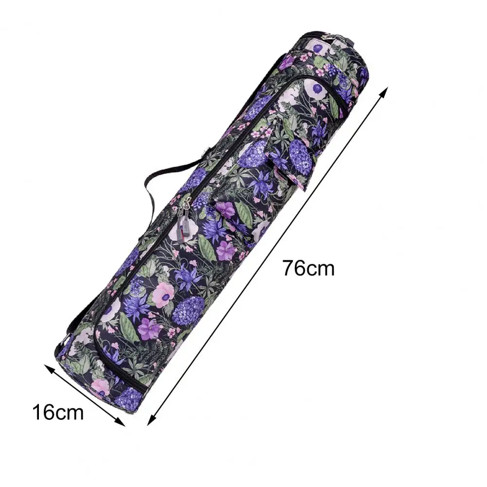 

Portable Fashion Printed Adjustable Strap One-shoulder Yoga Backpack for Exercise Fitness Portable Fashion Printed