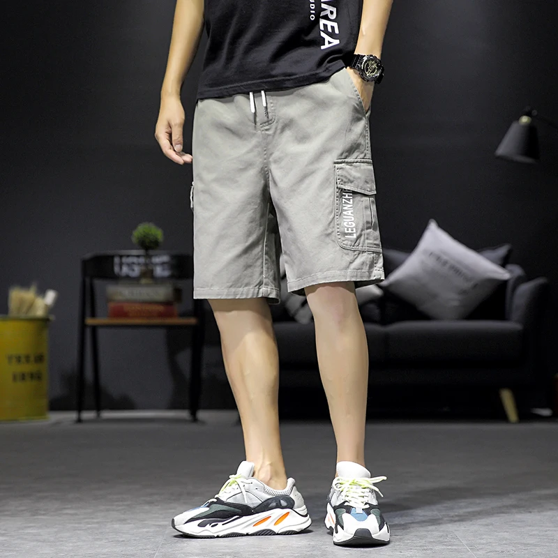 

Men's High Quality Mid Pants 2020 Summer New Pants Japanese Fashion Trend Youth Five-point Pants Running Pants Large Size Shorts