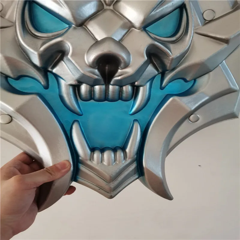 

54CM Cosplay Hot Game King of Glory Arthur the Death Knight Shield Prop Halloween Gift Role PlayPU Game Prop Toy Model Weapon