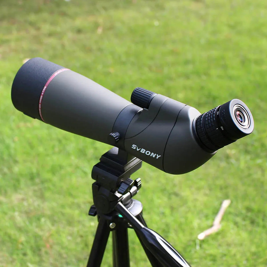 SVBONY SV13 Зрительная труба 20-60x65 зум телескоп BK7 серебро+ MC Призма и полностью многослойный объектив объектива водонепроницаемый F9314AA для охоты, стрельбы, стрельбы из лука, наблюдения за птицами