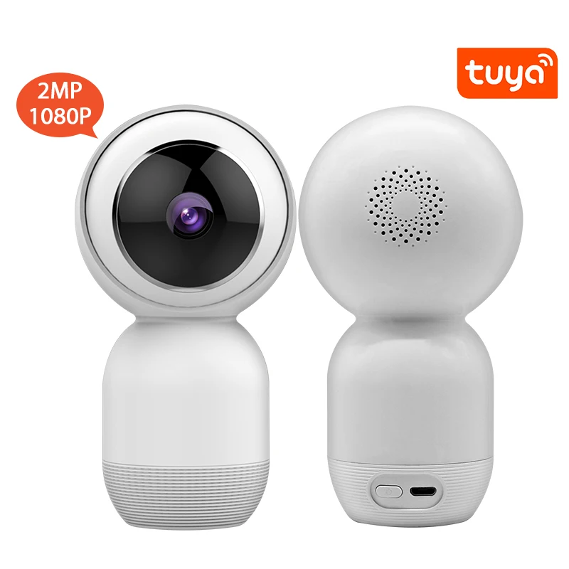 

New WiFi IP Camera 1080P Home Security WiFi Tuya Mini Camera Google/Alexa EU Plug