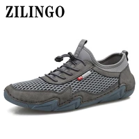 new summer mens casual shoes for man breathable mesh shoes outdoor mens sneaker men loafers moccasin zapatillas de hombre 38 46