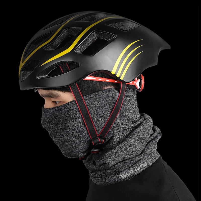 Велосипедная маска для лица головной убор теплый ветрозащитный спортивный шарф