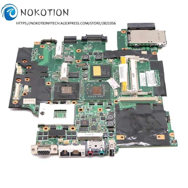 Материнская плата NOKOTION 42W7653 для ноутбука Lenovo thinkpad T61 T61P 44C3931 42W7877 15 4 965PM DDR2 FX570M GPU