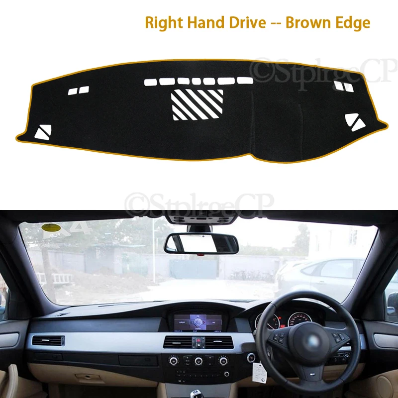 Солнцезащитный коврик для приборной панели BMW 5 Series E60 2004 2009 520i 525i 530i 535i|Наклейки на