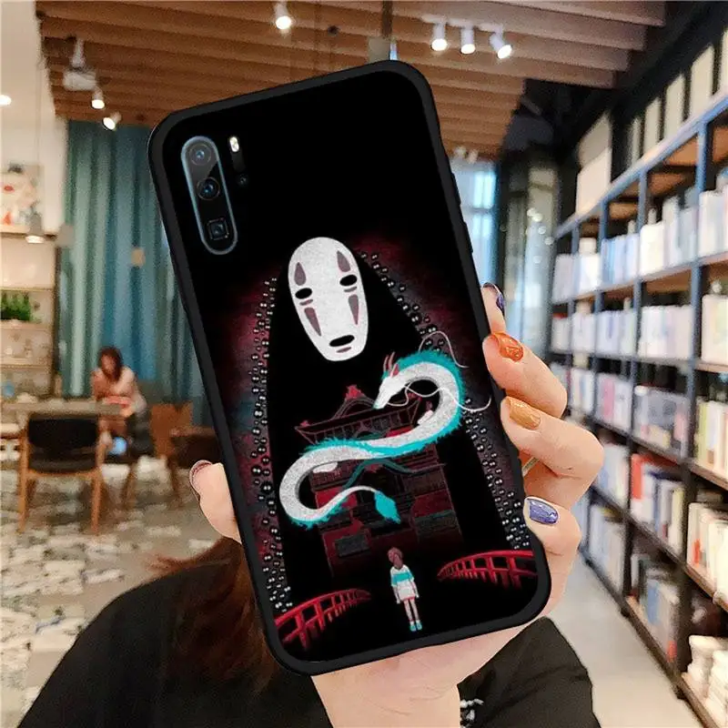 

Spirited_Away Phone Case For Huawei honor Mate P 9 10 20 30 40 Pro 10i 7 8 a x Lite nova 5t Soft silicone funda