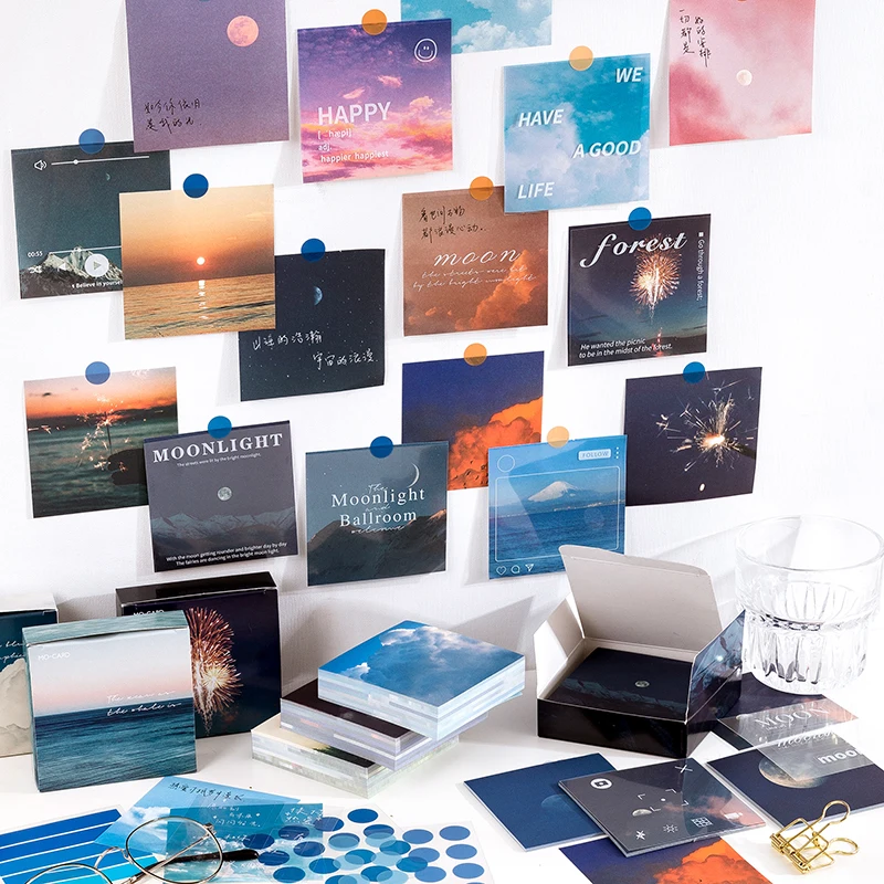 

200 шт./лот комбинированный блокнот клейкие заметки «сделай сам» декоративный дневник заметка кавайные канцелярские принадлежности офисные...