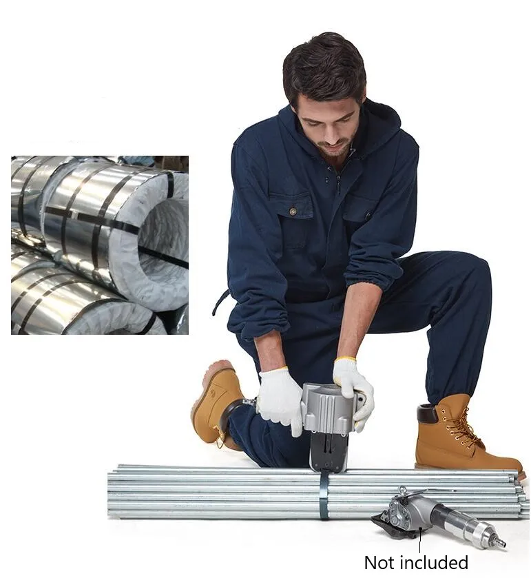 Натяжитель для пневматического связывания с пневматическим связывателем