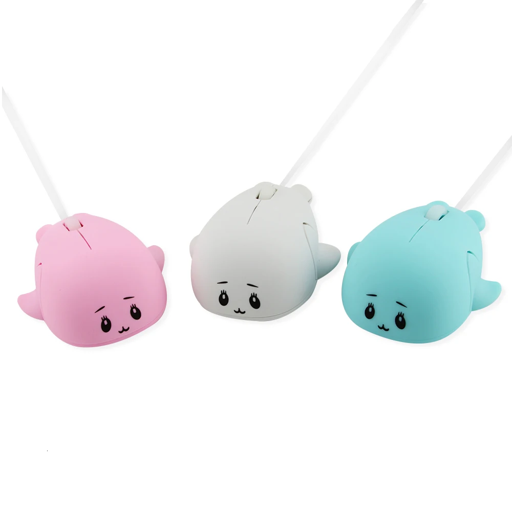 CHYI Проводная эргономичная мышь 1600 dpi USB 2,0 кабель 3 кнопки киллер КИТ Orca Дельфин бесплатно Вилли мыши 3 цвета для ПК ноутбук подарок