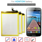 Аккумулятор 3000 мА  ч, мобильный телефон, для смартфона C8 HOMTOM дюйма, полноразмерный дисплей 18:9, на базе Android 8, литийионная аккумуляторная батарея