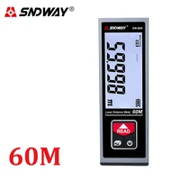 sndway new laser distance meter range finder 40m 50m 60m laser rangefinder electronic roulette trena ruler measuring tape tools