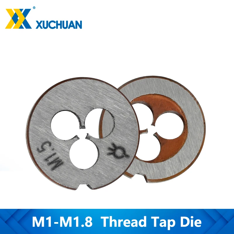 

Right Hand Thread Die Metal Threading Tool M1-M1.8 For Mold Machining Tapping Tools Screw Metric Die