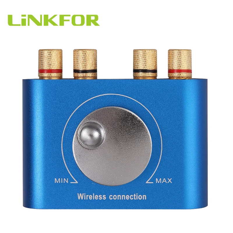 LiNKFOR HiFi Bluetooth усилитель мощности 50 Вт + Мини цифровой Класс D аудио стерео с
