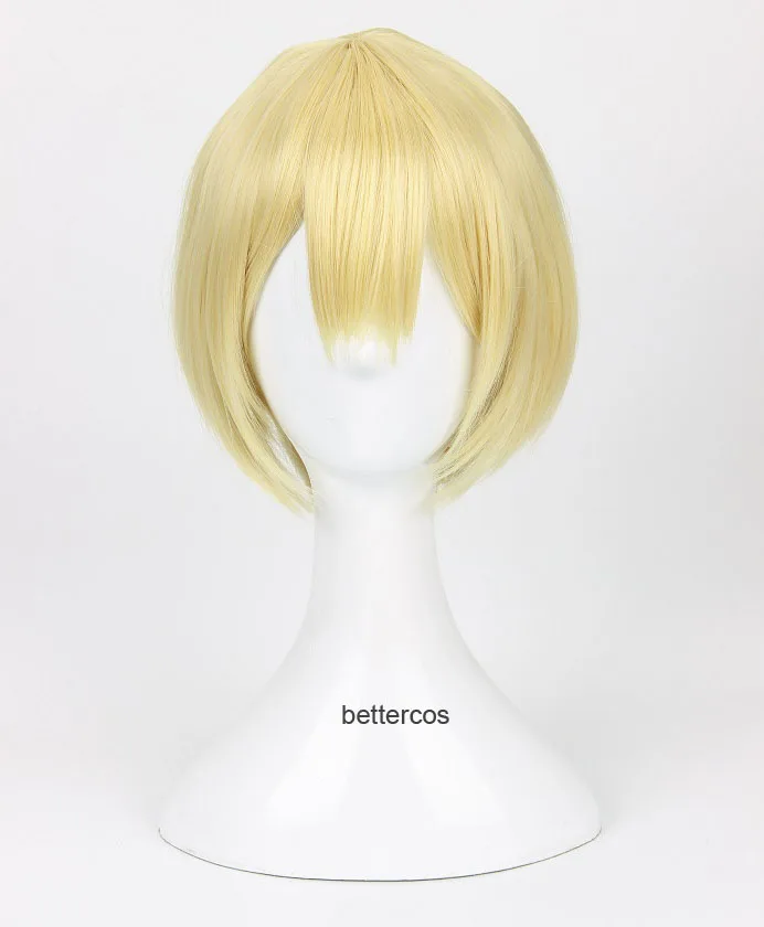 Косплей-парик принца страйда альтернативный кохината хозуми короткий золотой
