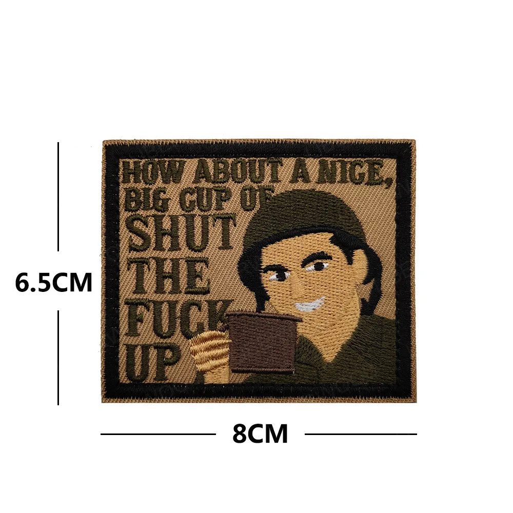 OMG ПВХ пластырь исследовательская команда флотский отдел печати