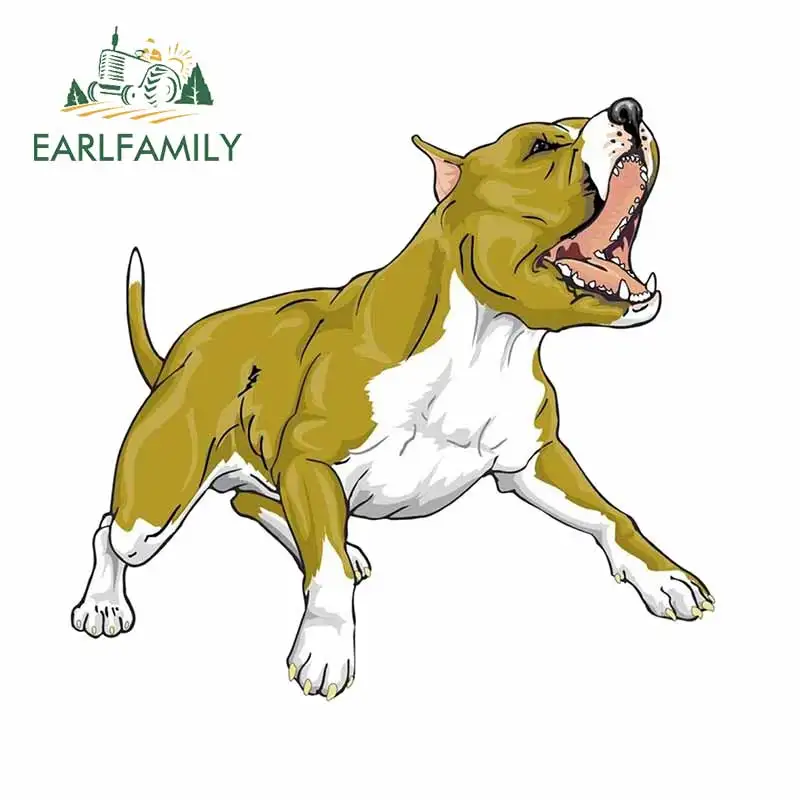 EARLFAMILY 13 см x 11 6 для собак Виниловые наклейки на машину автомобиля Обёрточная