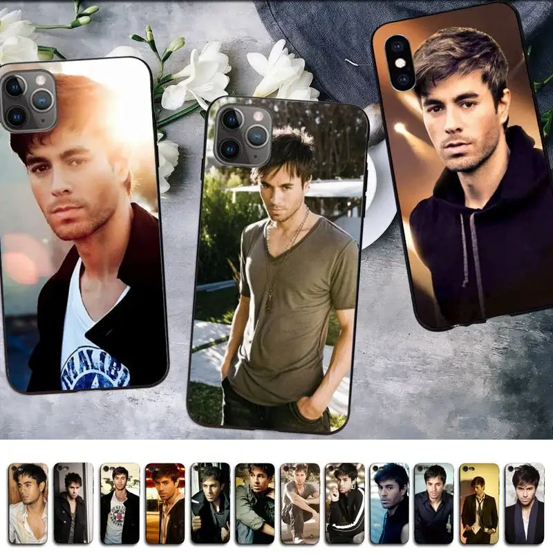 

MaiYaCa Enrique Iglesias Phone Case for iPhone 11 12 13 mini pro XS MAX 8 7 6 6S Plus X 5S SE 2020 XR case