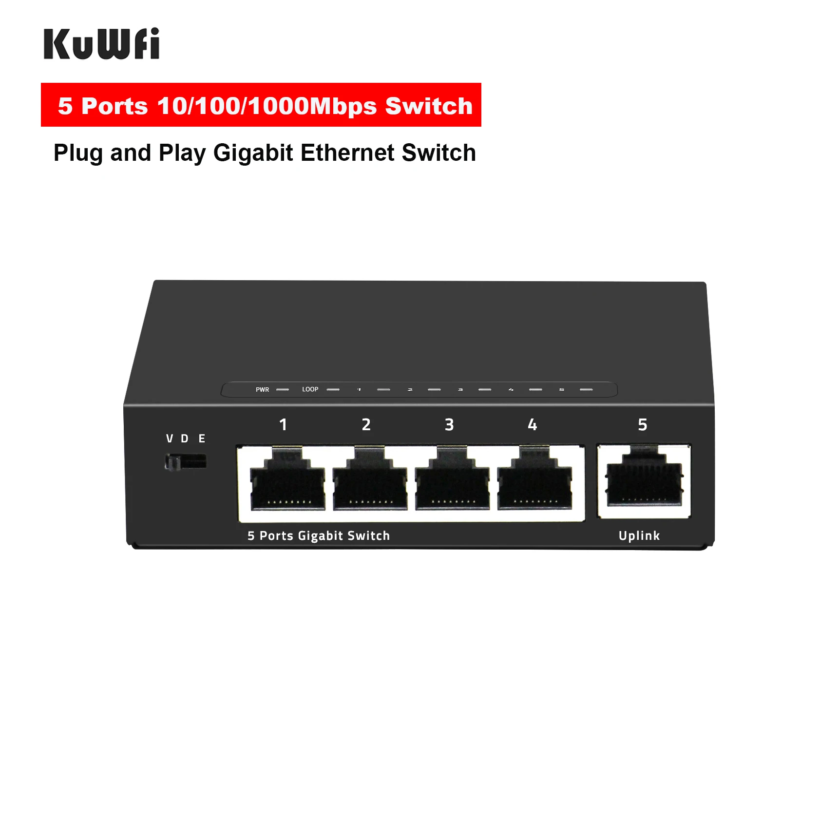 Гигабитный коммутатор Ethernet с POE IEEE 802 3 af/at сетевой 5/6/10 портами Vlan полный