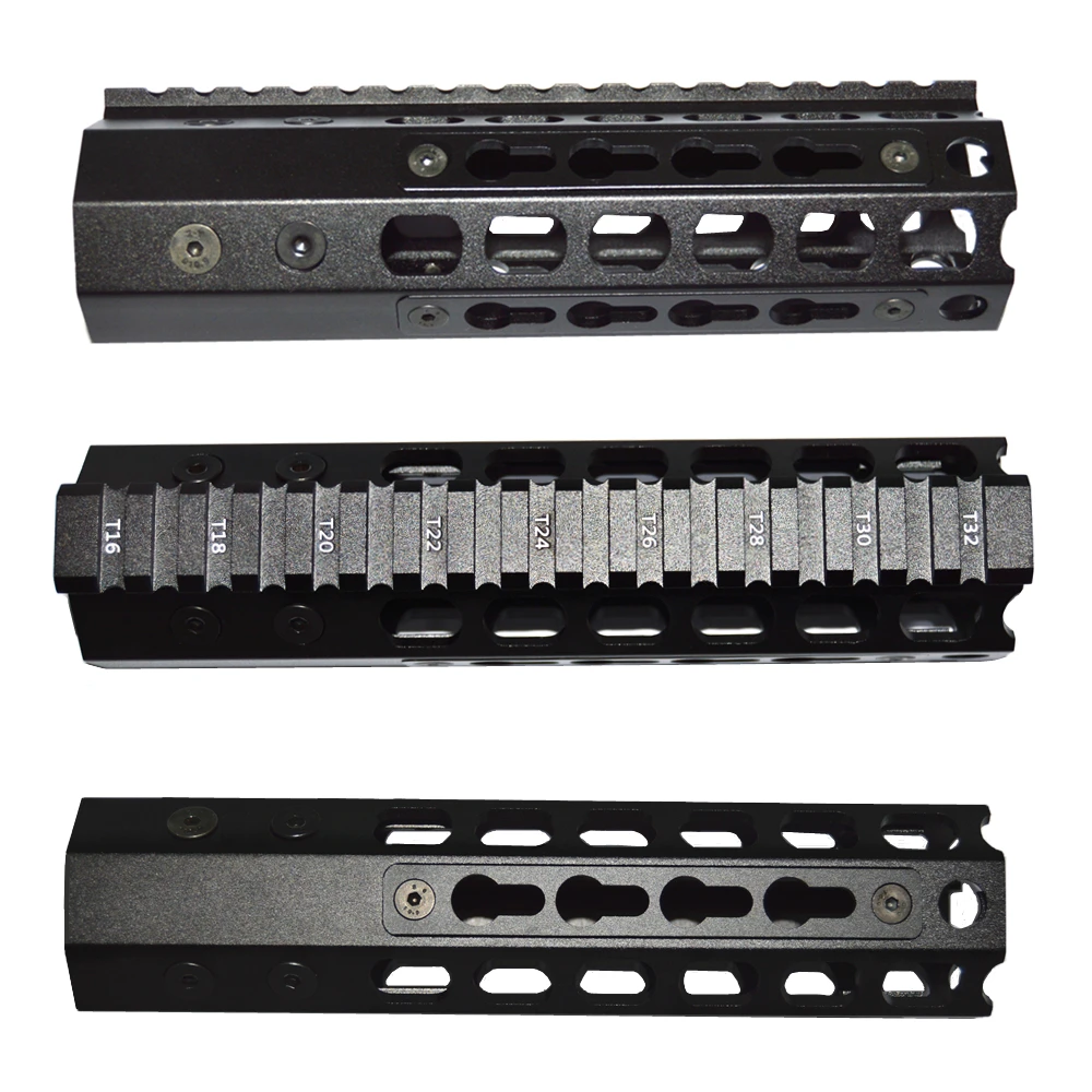 7 &quot12&quot дюймов AR15 Free Float Keymod MLOK Handguard Picatinny Rail для охоты Тактический M4 M16 прицел