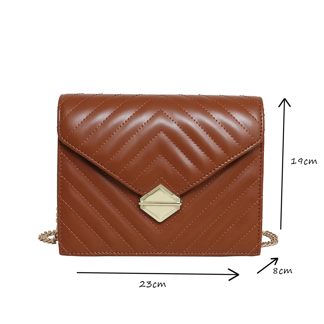 

Women's luxury single shoulder bag chain inclined shoulder bag bag retro fashion one shoulder bag bag 2021 new high quality PU