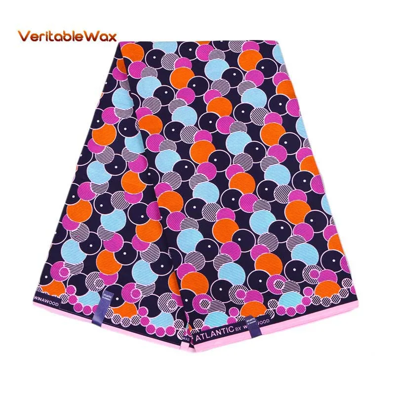 

Ankara African Prints Patchwork Textile Fabric 100% Polyester Real Wax Sewing Dress DIY Craft Tissu Breathable Pagne FP6093