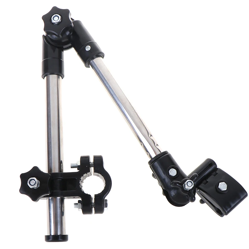 Нержавеющая Сталь Зонтик подставки любой угол поворотный инвалидная коляска