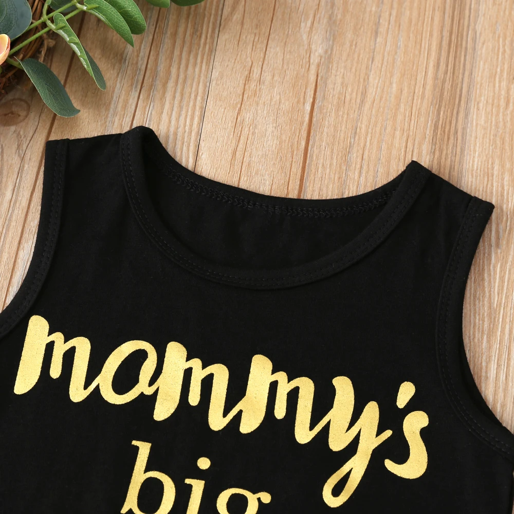 Хлопковая рубашка шорты и шарф для мальчиков девочек с круглым вырезом цветочным