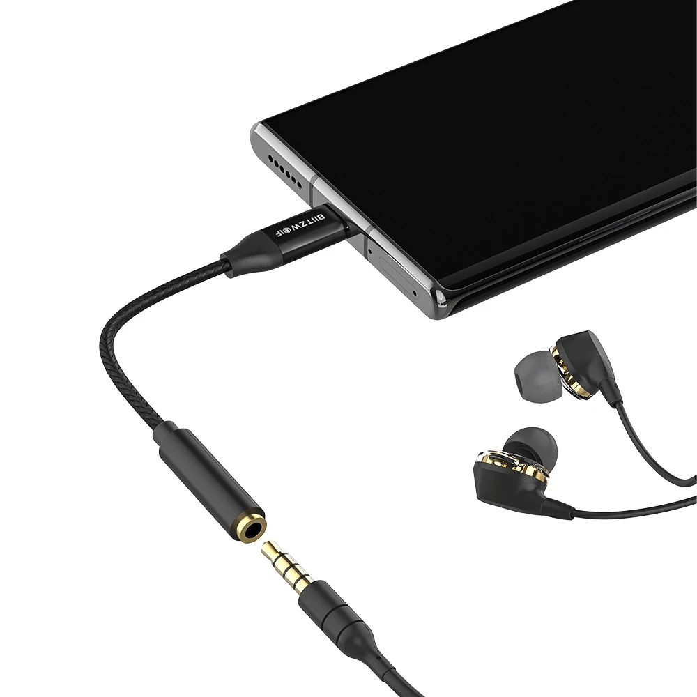 Адаптер для наушников BlitzWolf с USB C на 3 5 мм |