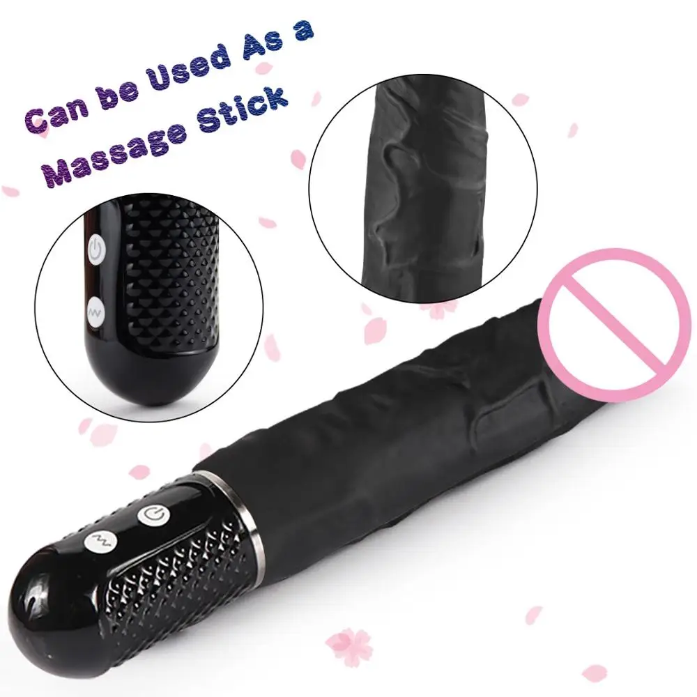 Ручной Автоматический Вибратор фаллоимитатор 10 частот имитация вагины женская