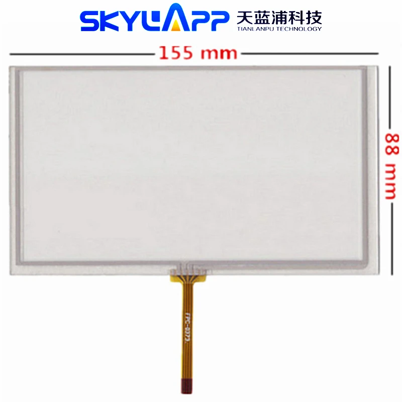 Сенсорный экран 6 2 дюйма для HSD062IDW1 A00 A20 TM062RDH03 4 провода 155 мм * 88 мм|resistive touch screen|touch