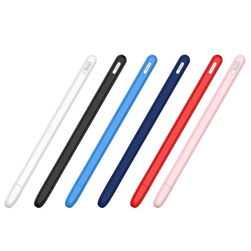 

Soft Silicone Cases For Pencil 2Nd Generation Case Pen Tip For Ipad Pouch For Ipad Stylus 2 Pencil Cap Cover Holder U4F8