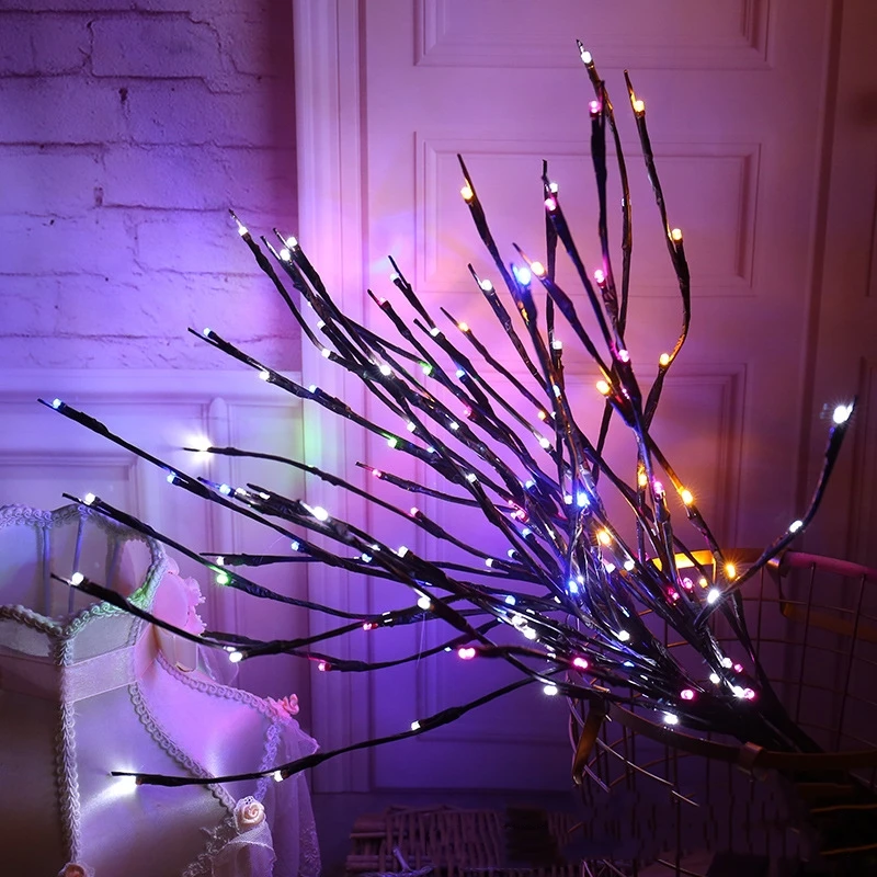 

The Light Garden Floral LED Willow Branch Lamp Battery-Operated 20 Bulbs For Home Christmas Party Garden Decoration JQ