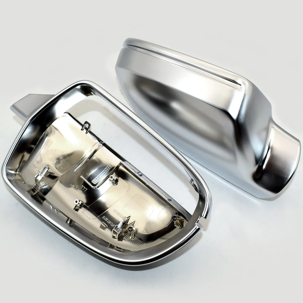 Матовая хромированная крышка для зеркала заднего вида Audi A3 A4 A5 B8.5 B8K 2011-2016 8F0857527B