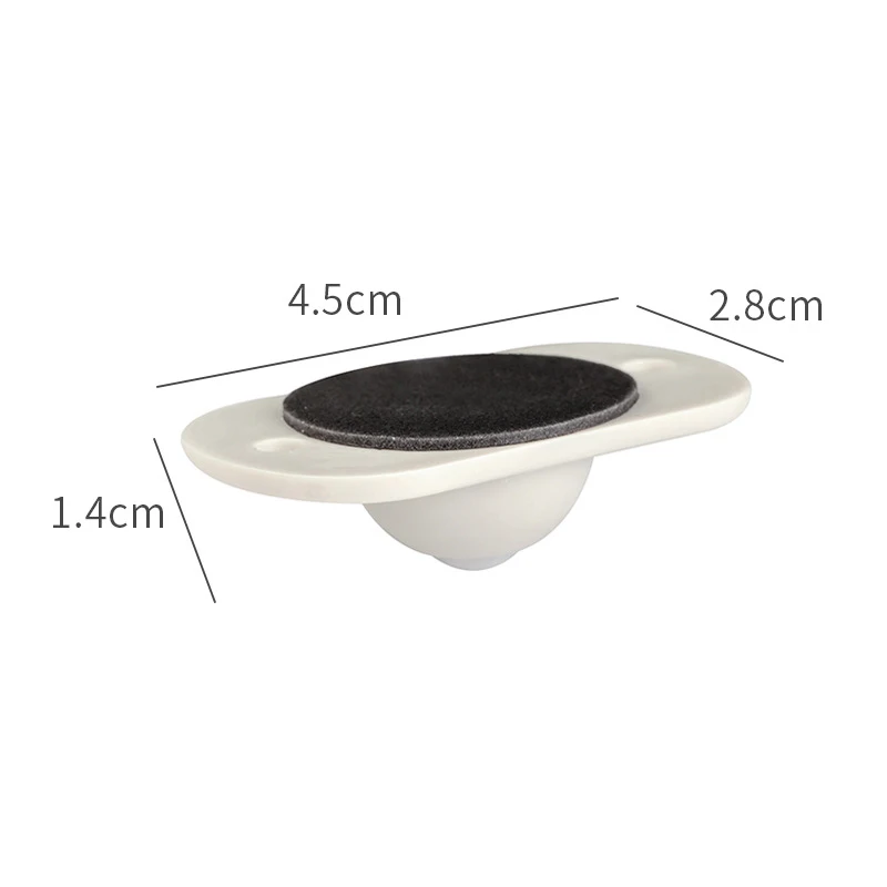 Шкив для ящика хранения универсальный самоклеящийся ролик с колесиком мебели 4