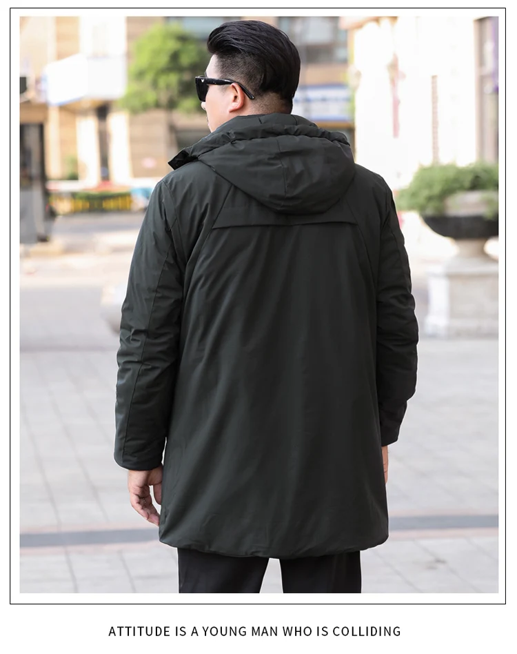 Новинка, большие размеры, 10XL, 9XL, 8XL, мужские парки, длинная хлопковая зимняя куртка, пальто для мужчин, теплая брендовая Толстая куртка, Мужская куртка-парка, топы-20 класс