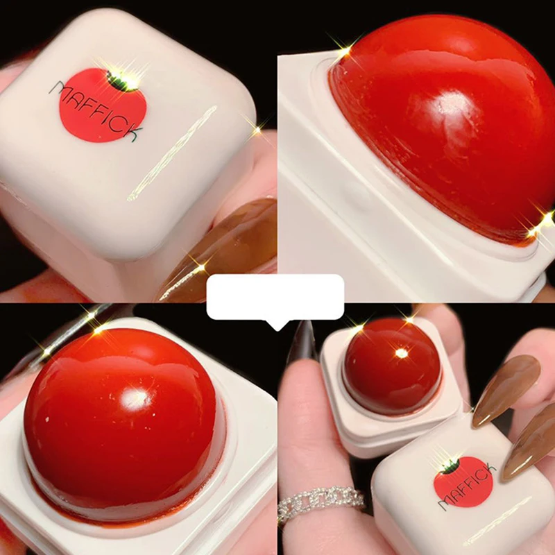 1 шт. влаги бальзам для губ с фруктовым вкусом губ. Температура изменен Цвет