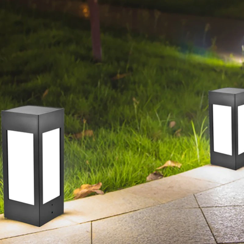 Солнечный светильник для столба водонепроницаемый садовый ильник виллы двора