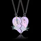 Новинка, 2 шт.компл. строченное ожерелье для лучших друзей, лучшая зажигалка и сигарета