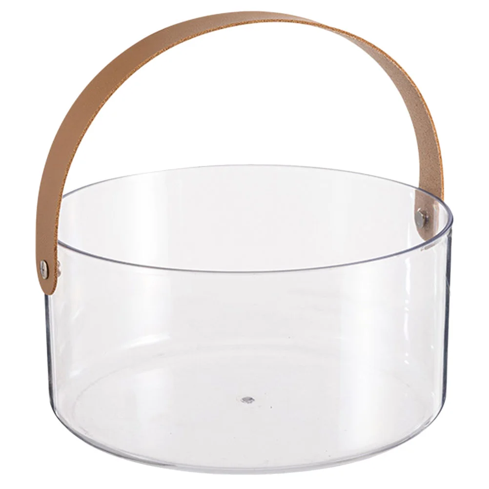 

1Pc Desktop Storage Basket Simple Style Sundries Container Desktop Basket