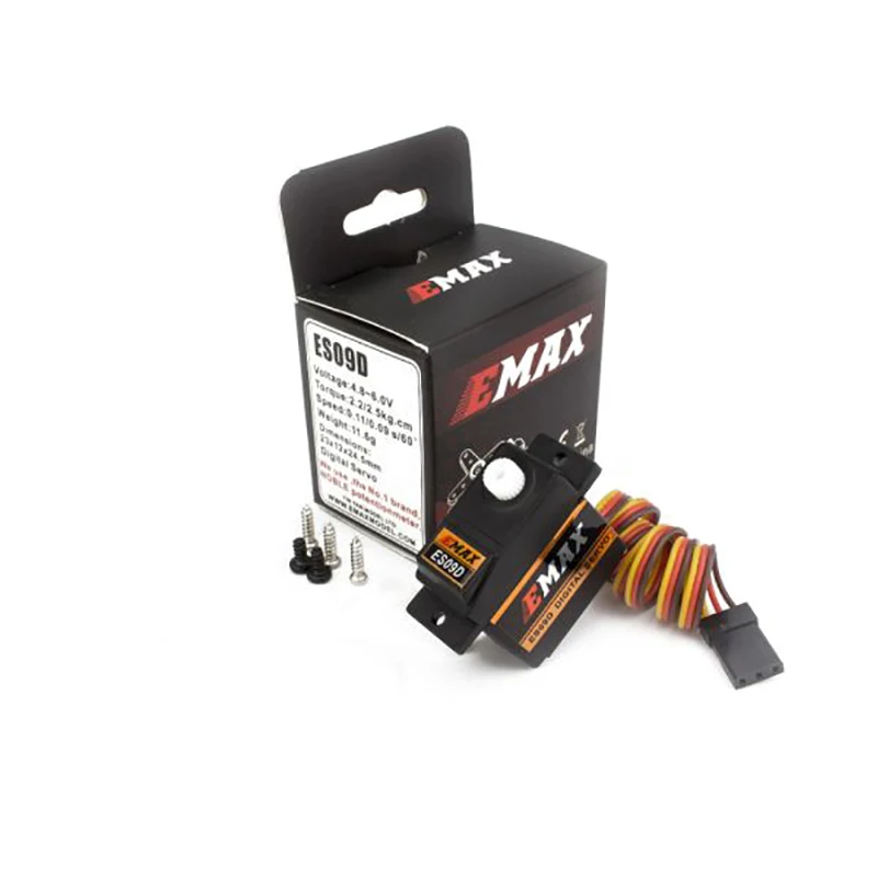 Двухподшипниковый сервопривод специальный Swash EMAX ES09A ES09D ES09MA ES09MD для 450 RC