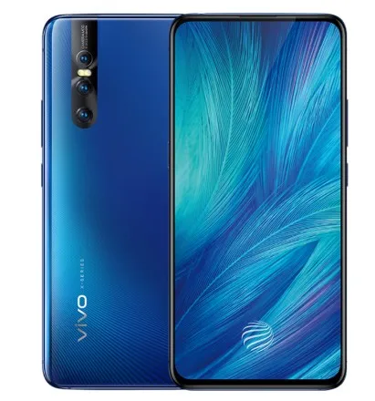 Мобильный телефон vivo X27 6,3" 8 ГБ ОЗУ 128 ГБ/256 Гб ПЗУ Восьмиядерный процессор Snapdragon 675/710 МП камера Android полноэкранный мобильный телефон - Цвет: Blue